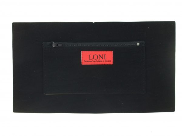 LONI Women Neat Envelope Clutch/Shoulder Bag Faux Suede