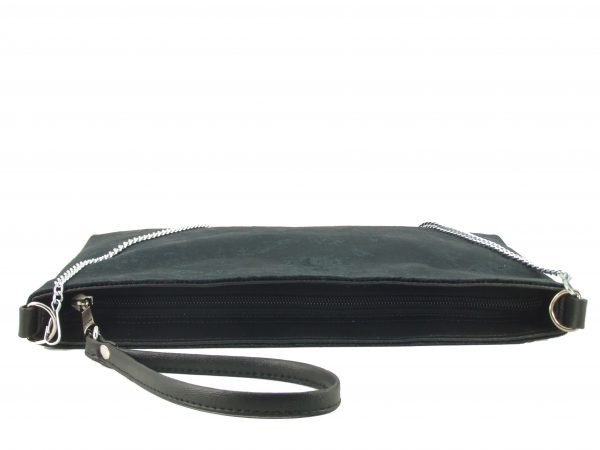 LONI Plush Suede Velvet Clutch Shoulder Wristlet Bag