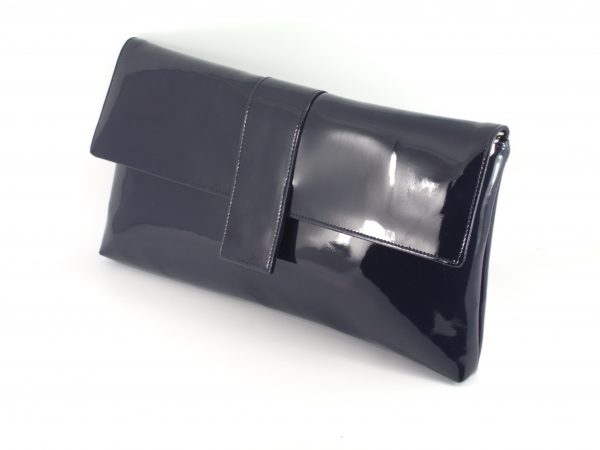 LONI Sensational Clutch Shoulder Bag in Patent Large - Image 3