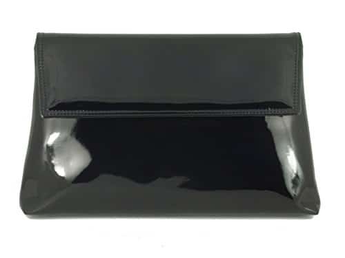 LONI Charming Patent Clutch Shoulder Bag
