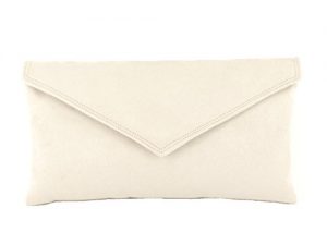 LONI Clutch/Shoulder Bag Faux Suede Handmade in The UK