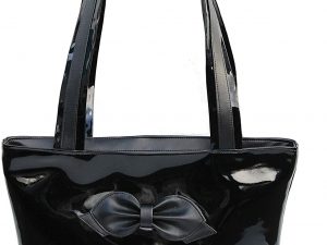 LONI Tote Shoulder Bag Bow Patent