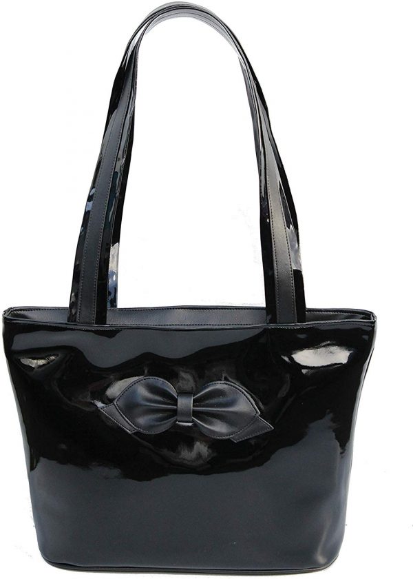 LONI Tote Shoulder Bag Bow Patent