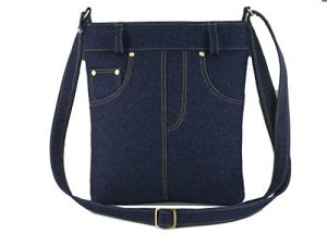 Loni Jeans Shoulder Crossbody Denim Bag Handbag