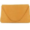 LONI Attractive Large Faux Suede Clutch Shoulder Bag - Image 14