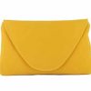 LONI Attractive Large Faux Suede Clutch Shoulder Bag - Image 6
