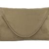 LONI Attractive Large Faux Suede Clutch Shoulder Bag - Image 19