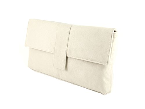 LONI Fab Large Faux Suede Clutch Shoulder Bag Manchester Loni Bags