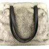 LONI Furry Winter Tote / Shoulder Bag Large Size - Image 4