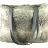 LONI Furry Winter Tote / Shoulder Bag Large Size - Image 6