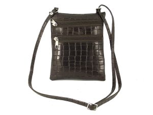 LONI Shoulder Cross-Body Bag Animal Print Snakeskin Small Flat