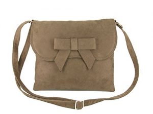 LONI Top Cross-body Shoulder Bag Faux Suede
